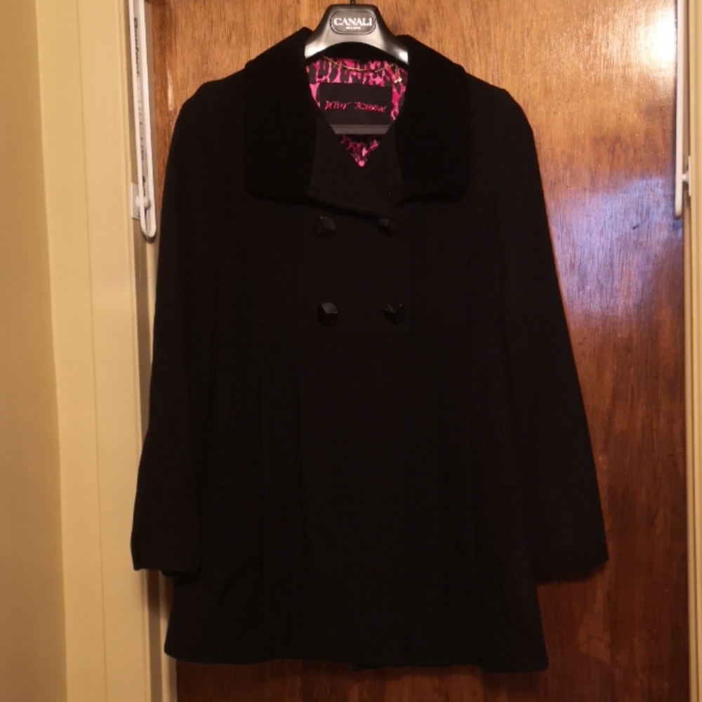 Betsey Johnson double-breasted peacoat